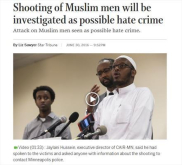 2 Muslim Men Were Shot Near Minneapolis Mosque, Police Are Investigating as Hate Crime 