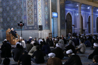 سخنرانی استاد انصاریان در مسجد اعظم قم