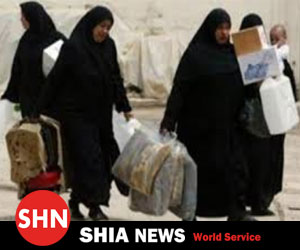 آوارگی اجباری و پناه بردن دهها خانواده شیعی به مساجد و حسینیه ها پس از تهدیدات داعش