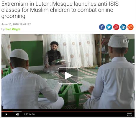 Mosque launches anti-Daesh children classes for Muslim children to combat online grooming 