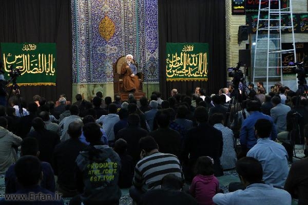 گزارش تصویری/ سخنرانی استاد انصاریان در مسجد جامع ایلام
